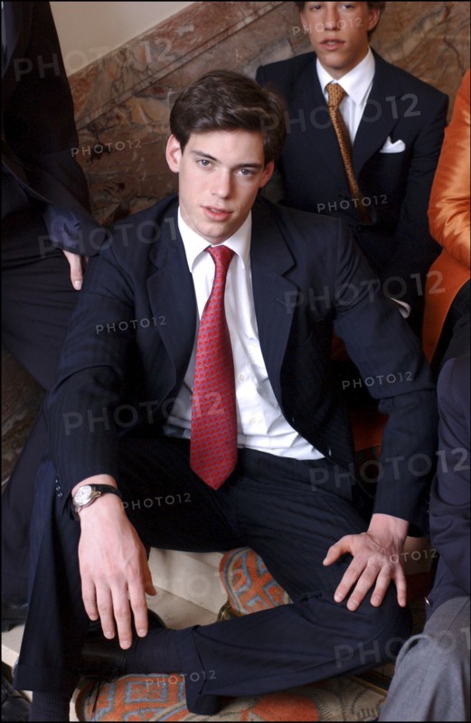 04/18/2004. EXCLUSIVE. Grand Duchy of Luxembourg family: gathers for the birthday of Grand Duke Henri and son Prince Sebastien.