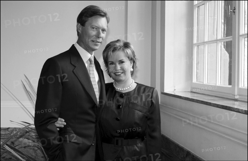 04/18/2004. EXCLUSIVE. Grand Duchy of Luxembourg family: gathers for the birthday of Grand Duke Henri and son Prince Sebastien.