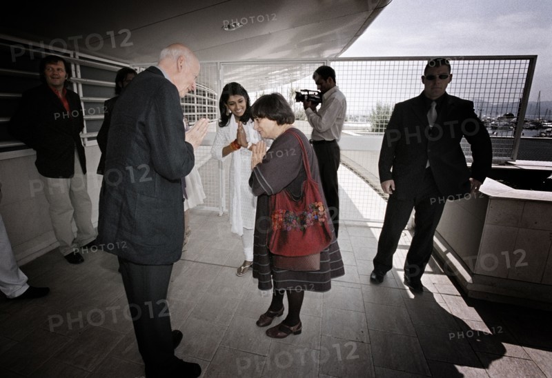 Gilles Jacob, Agnès Varda et Nandita Das