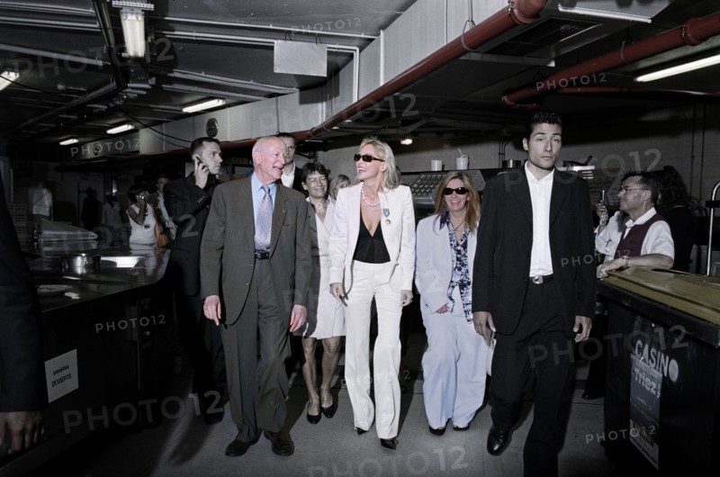 05/20/2005. 58th Cannes film festival - Behind the Scene.