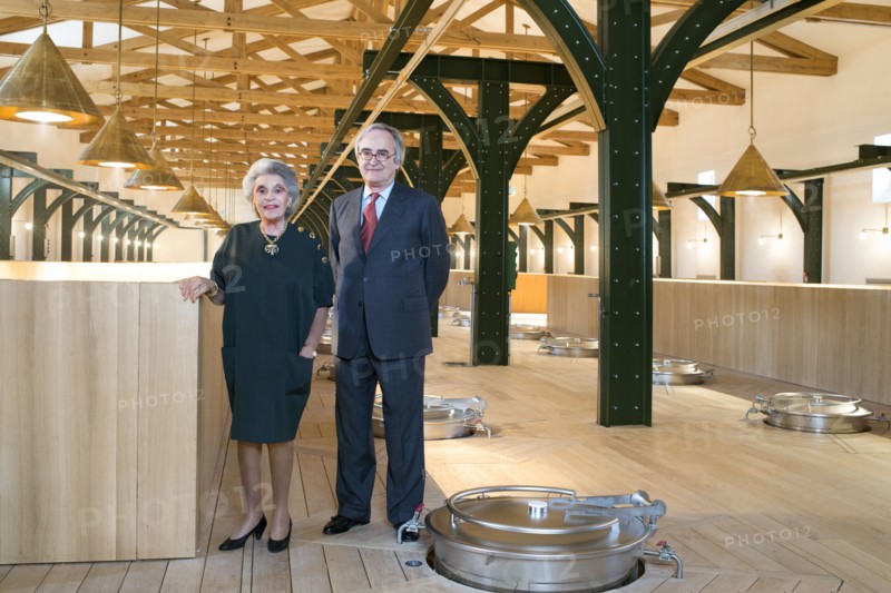 Philippine de Rothschild and Jean-Pierre de Beaumarchais