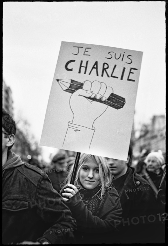 Manifestation "JE SUIS CHARLIE" à Paris le 11 janvier 2015