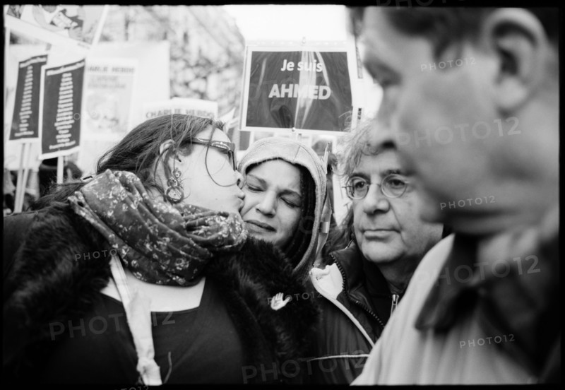 Gatherings under the slogan 'JE SUIS CHARLIE' in Paris on January 11, 2015