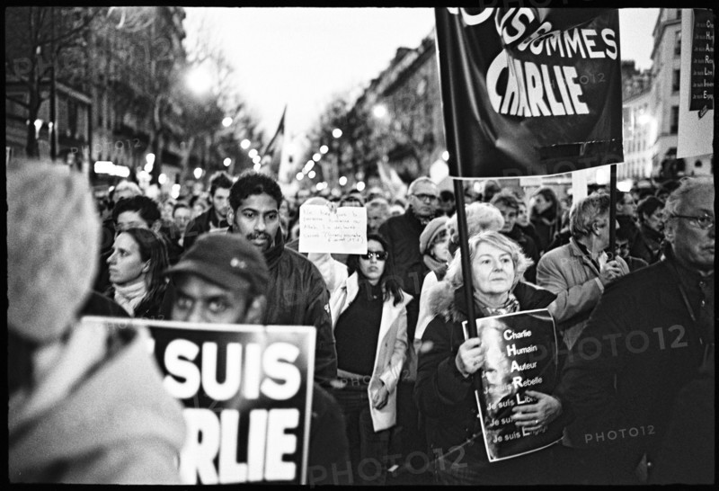 Manifestation "JE SUIS CHARLIE" à Paris le 11 janvier 2015