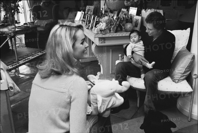 Johnny Hallyday, Laeticia et Jade