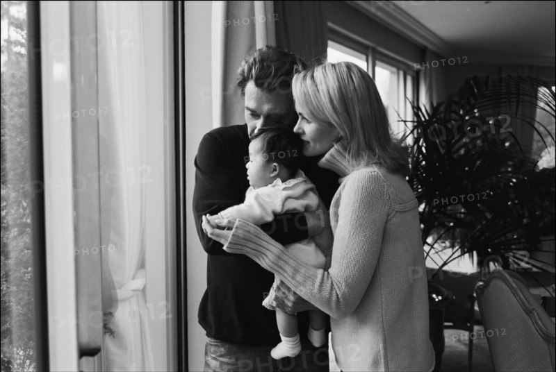 Johnny Hallyday, Laeticia et Jade