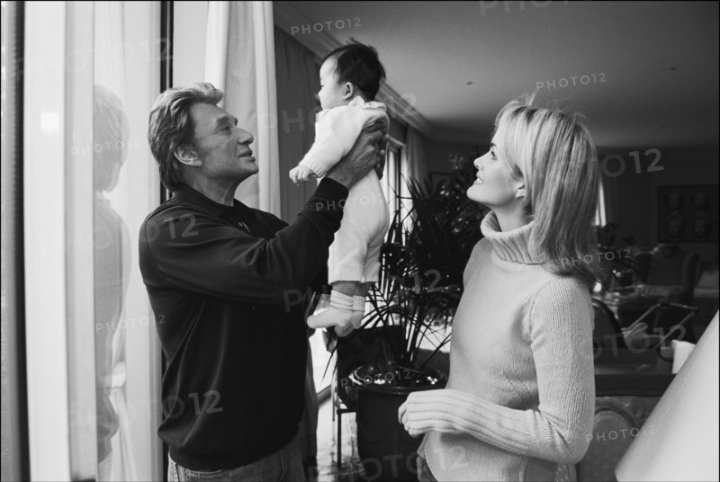 Johnny Hallyday, Laeticia et Jade