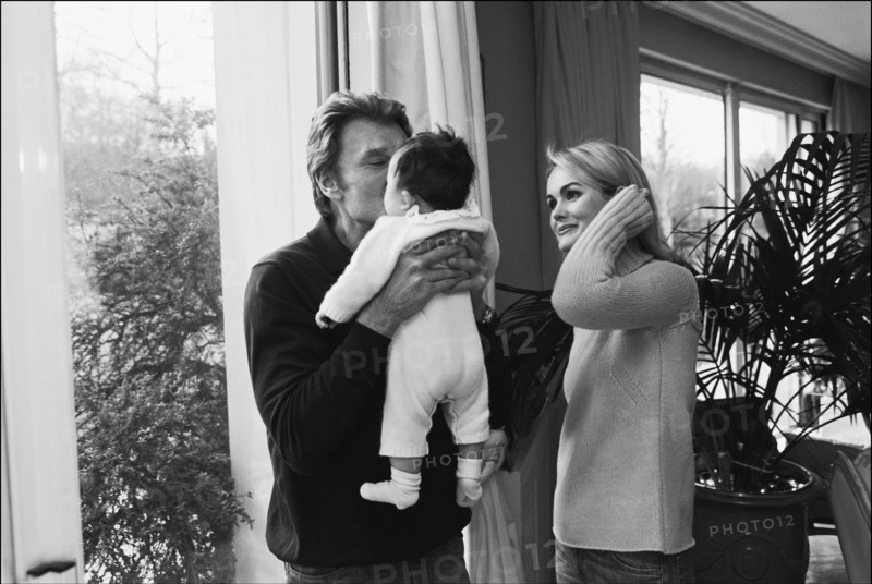 Johnny Hallyday, Laeticia et Jade