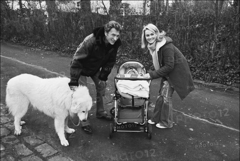Johnny Hallyday, Laeticia et Jade