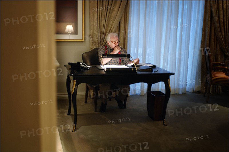 Charles Aznavour en famille à New York (2006)