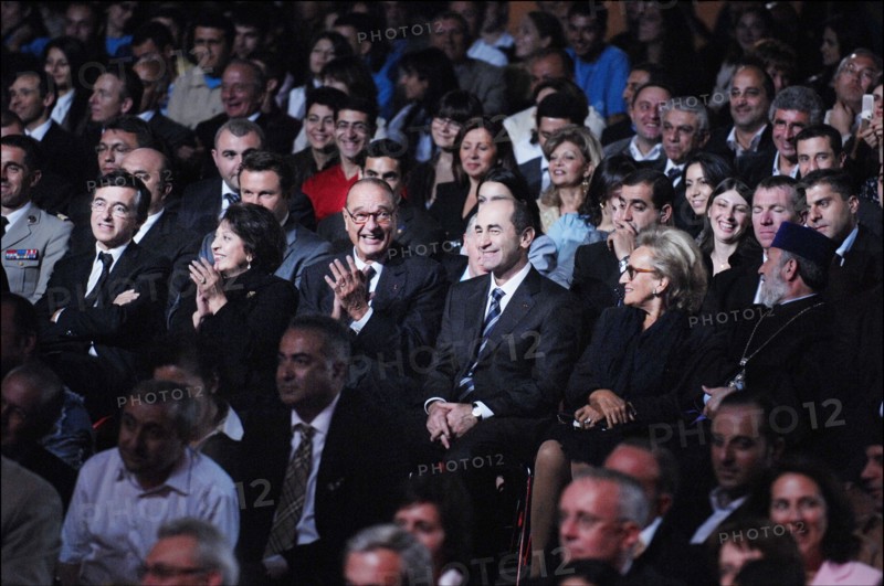 Concert de Charles Aznavour à Erevan (Arménie), le 30 septembre 2006