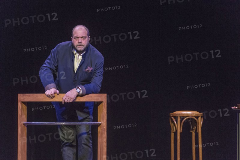 Eric Dupond Moretti en répétition au Théâtre de la Madeleine à Paris