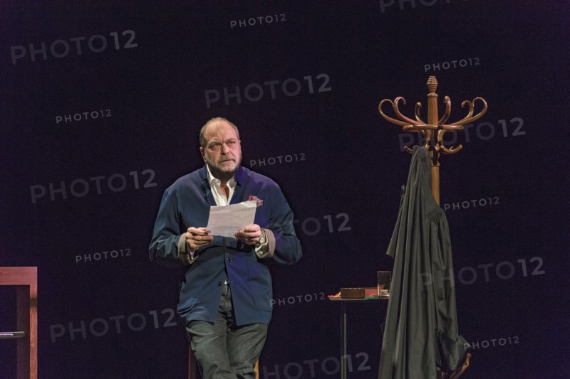 Eric Dupond Moretti en répétition au Théâtre de la Madeleine à Paris
