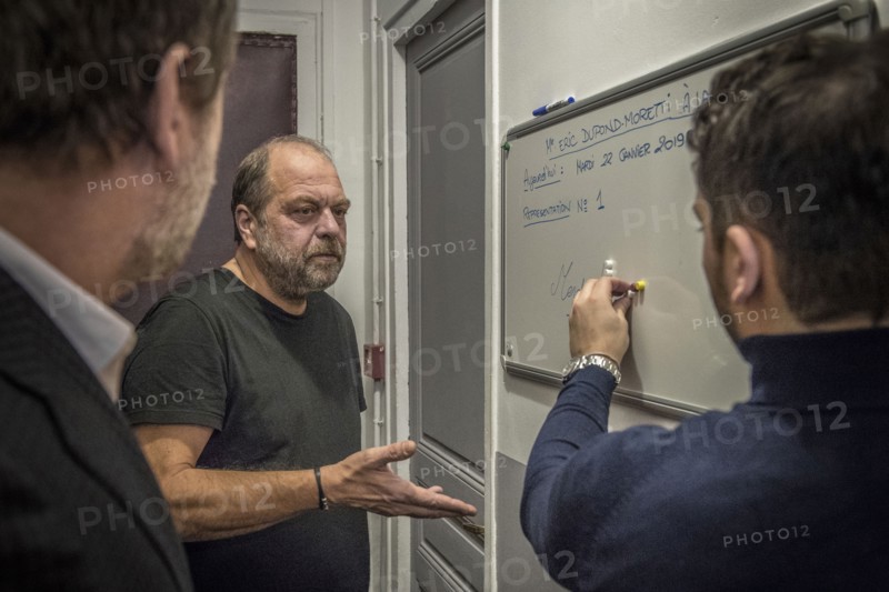 1ère du spectacle "Eric Dupond Moretti à la barre" au théâtre de la Madeleine

Philippe Lellouche
Hadrien Raccah