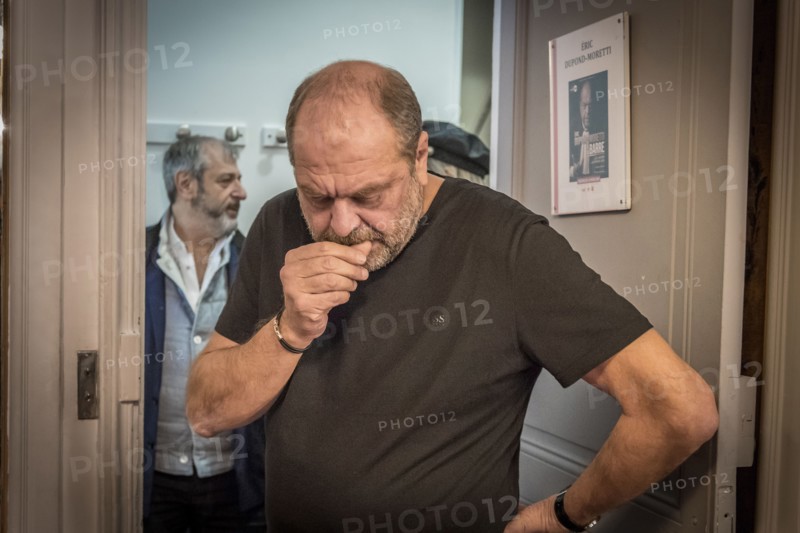 1ère du spectacle "Eric Dupond Moretti à la barre" au théâtre de la Madeleine