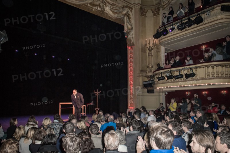 1ère du spectacle "Eric Dupond Moretti à la barre" au théâtre de la Madeleine