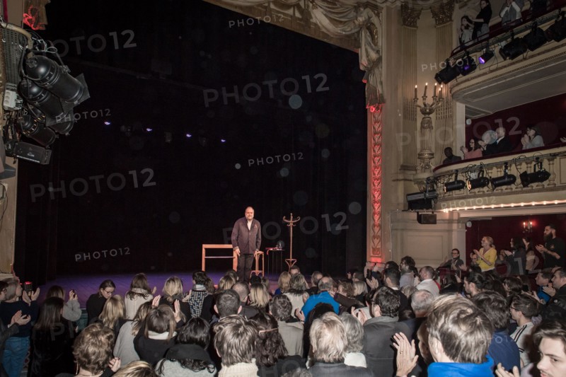 1ère du spectacle "Eric Dupond Moretti à la barre" au théâtre de la Madeleine