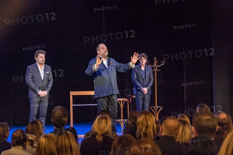 1ère du spectacle "Eric Dupond Moretti à la barre" au théâtre de la Madeleine

Philippe Lellouche
Hadrien Raccah