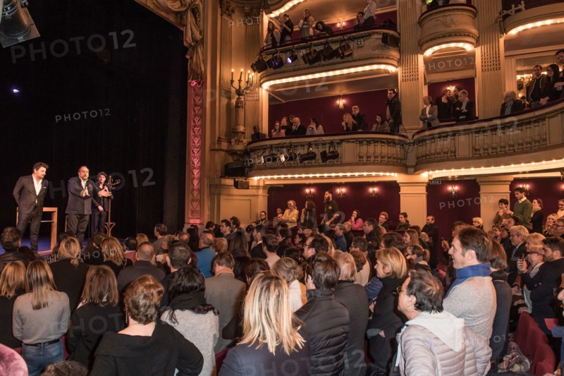 1ère du spectacle "Eric Dupond Moretti à la barre" au théâtre de la Madeleine

Philippe Lellouche
Hadrien Raccah