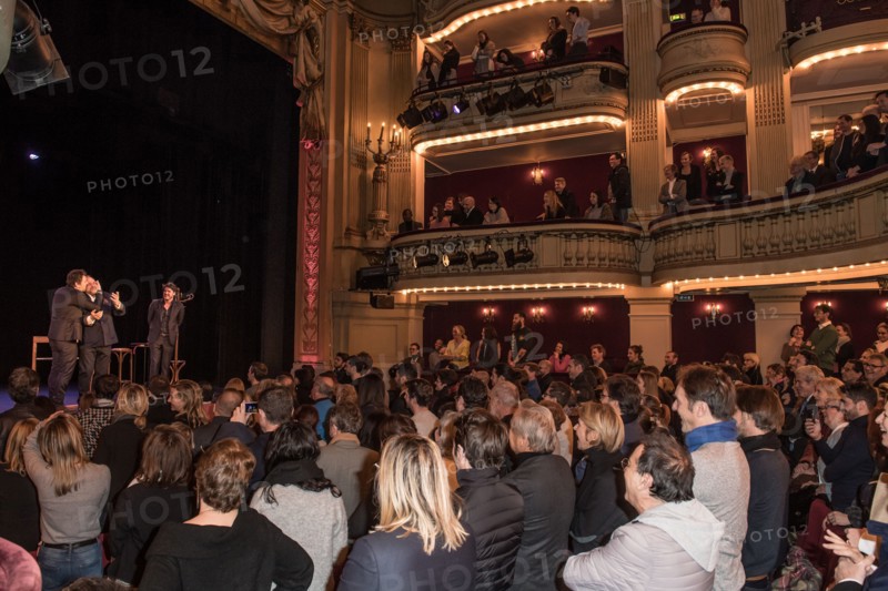 1ère du spectacle "Eric Dupond Moretti à la barre" au théâtre de la Madeleine

Philippe Lellouche
Hadrien Raccah