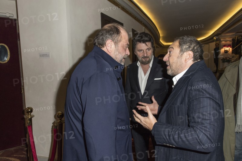 1ère du spectacle "Eric Dupond Moretti à la barre" au théâtre de la Madeleine