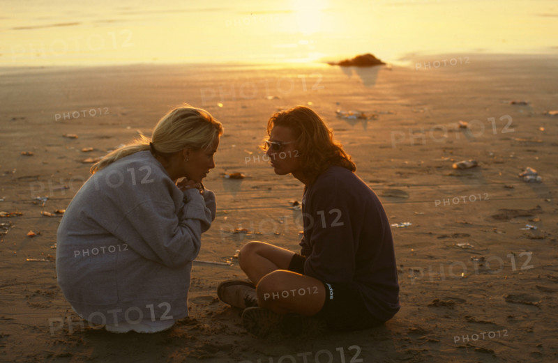 Ophélie Winter et son frère Mickaël (1996)
