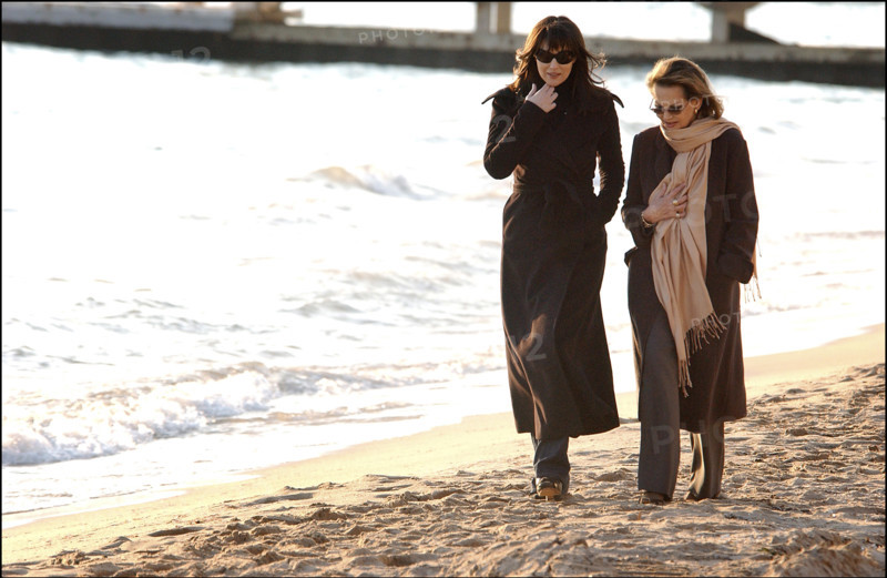 Claudia Cardinale et Monica Bellucci, Cannes, 2004