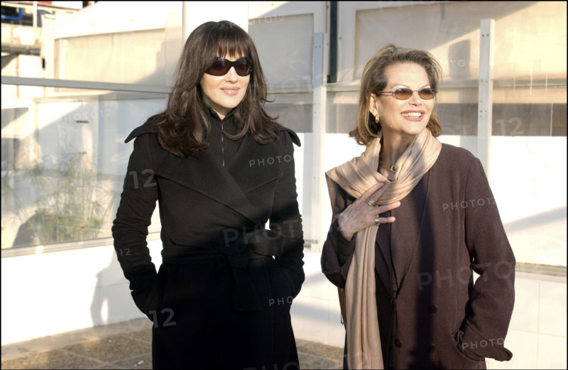 Claudia Cardinale et Monica Bellucci, Cannes, 2004