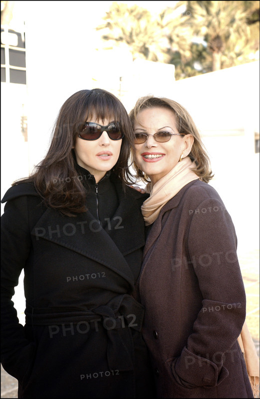 Claudia Cardinale et Monica Bellucci, Cannes, 2004