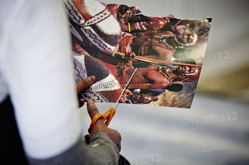 Wangechi Mutu's studio