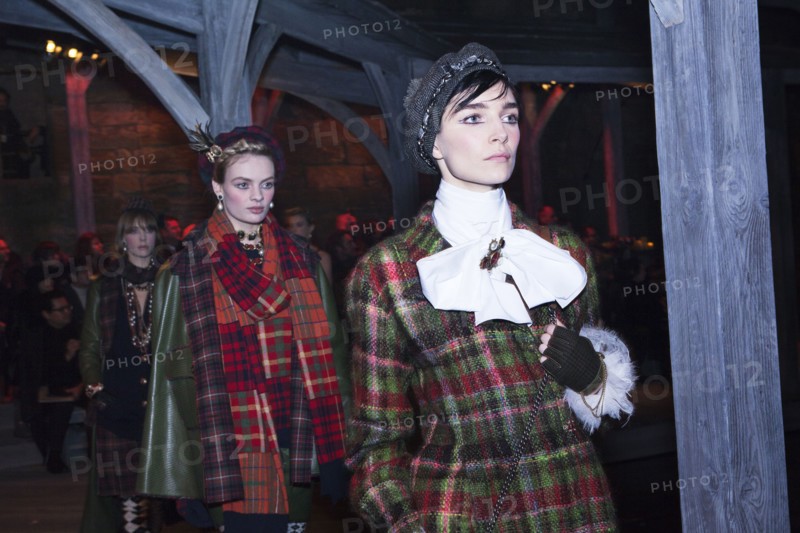 Chanel fashion show in Edinburgh