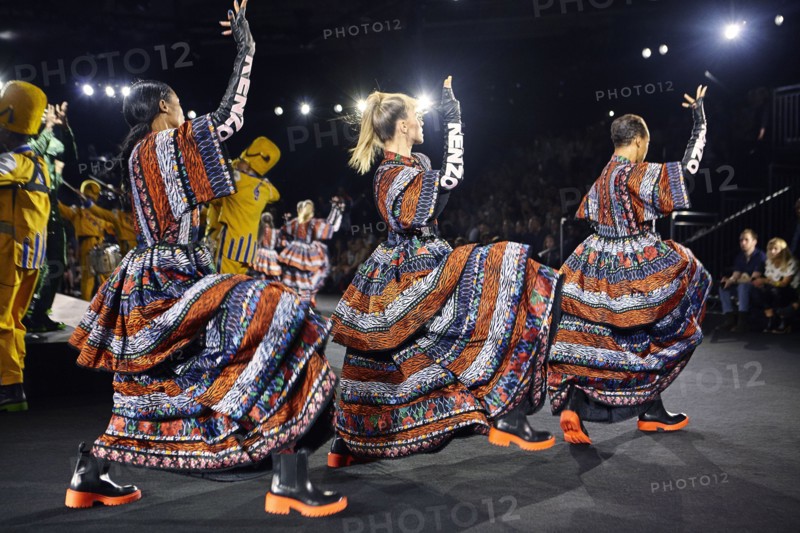 H&M X Kenzo fashion show