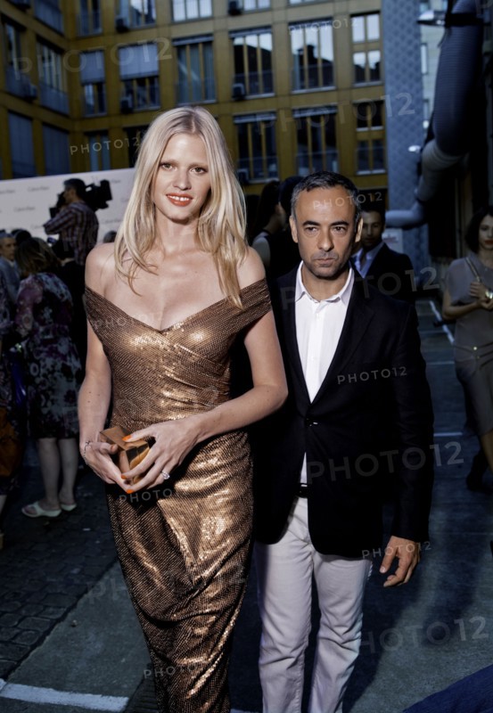 Lara Stone and Francisco Costa