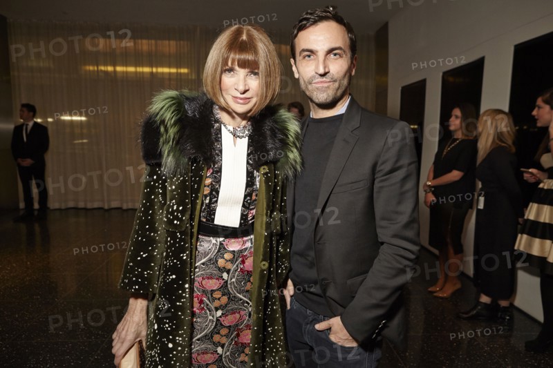 Anna Wintour and Nicolas Ghesquière