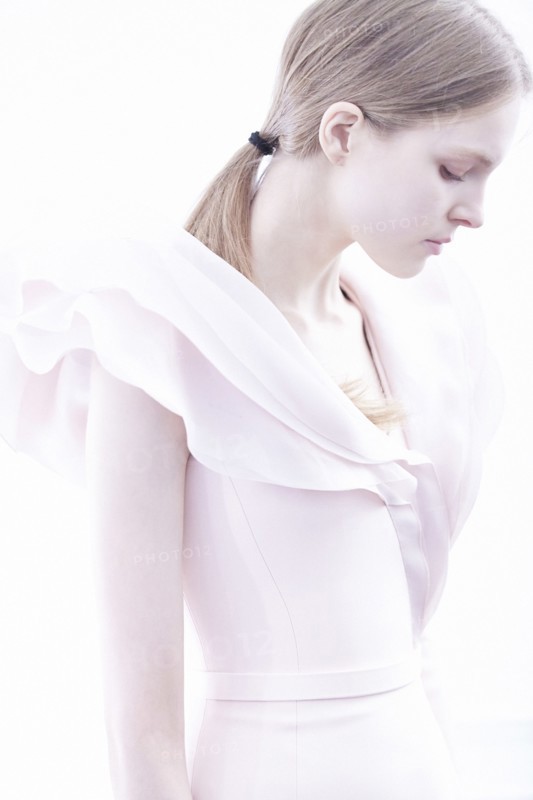 Fittings before Ralph & Russo Haute Couture show