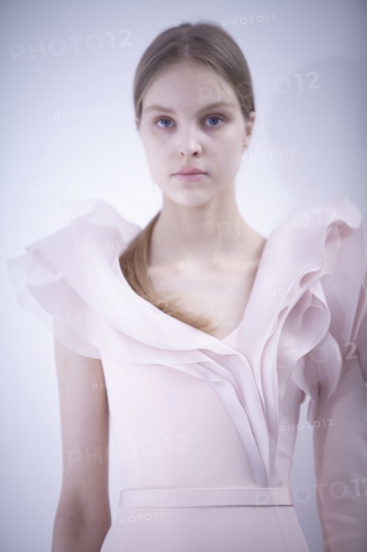 Fittings before Ralph & Russo Haute Couture show