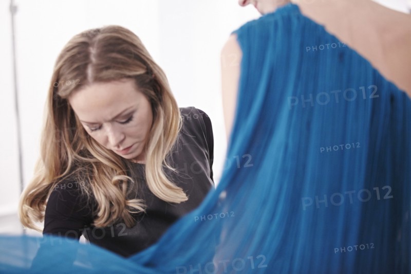 Coulisses du défilé Ralph & Russo 2015