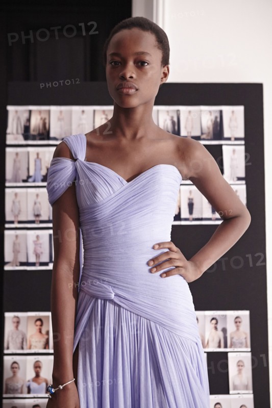 Coulisses du défilé Ralph & Russo 2015