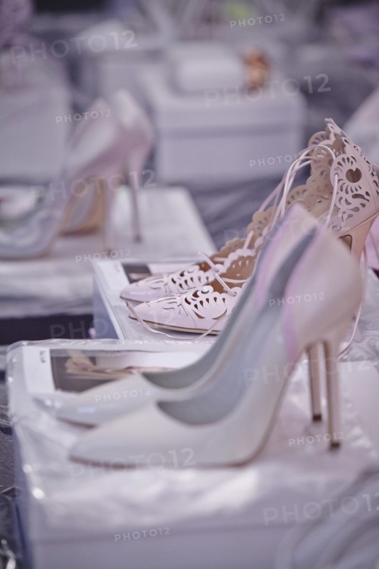 Fittings before Ralph & Russo Haute Couture show