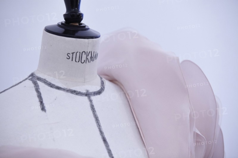 Fittings before Ralph & Russo Haute Couture show