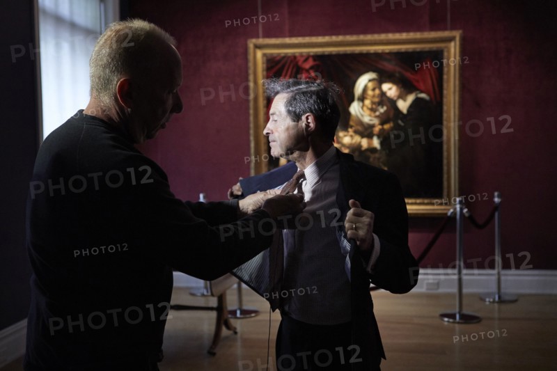 Exhibition in New York of a painting attributed to Caravaggio.