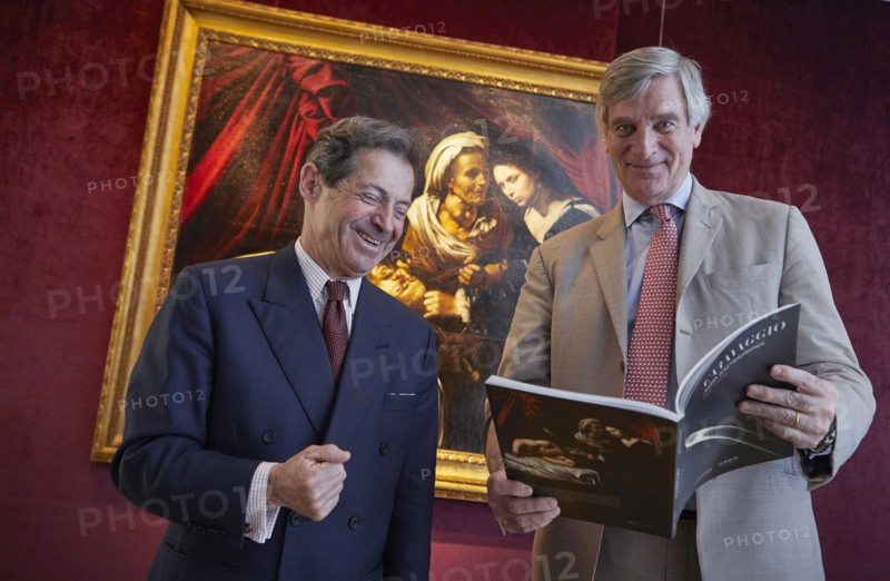 Exhibition in New York of a painting attributed to Caravaggio.