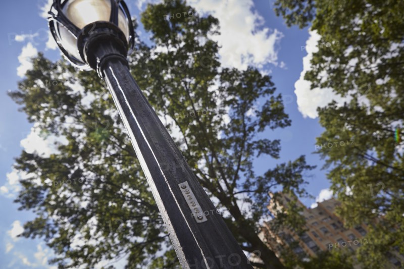 Feature: the mysterious numbers on Central Park street lamps