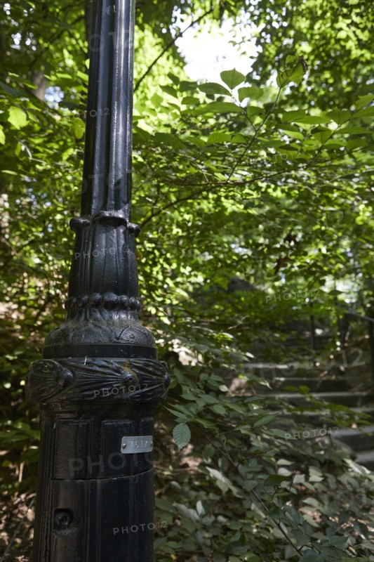 Feature: the mysterious numbers on Central Park street lamps