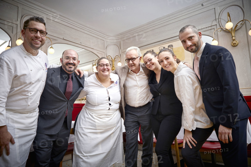 Equipe du restaurant Alain Ducasse "Benoît New York"