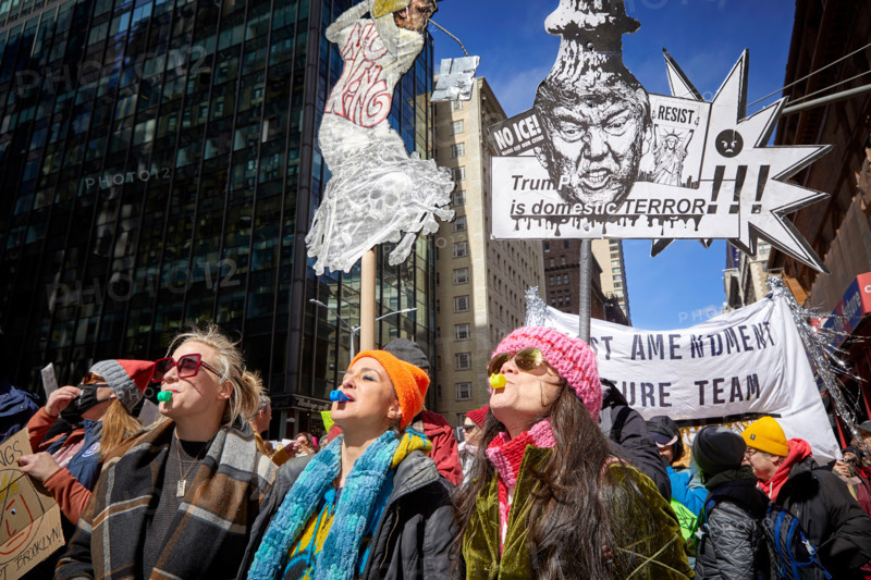 Manifestation anti-Trump, le 28 mars 2026