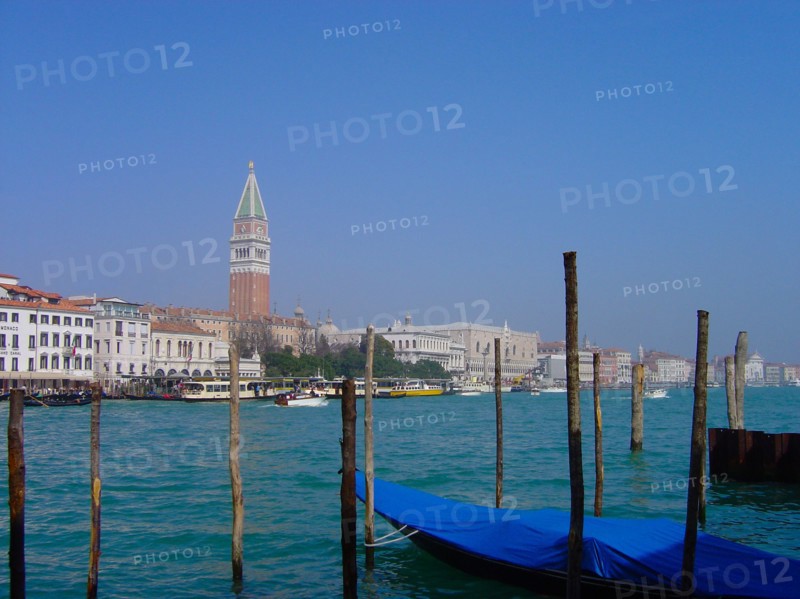 Venise. Grand Canal et le bassin de Saint-Marc