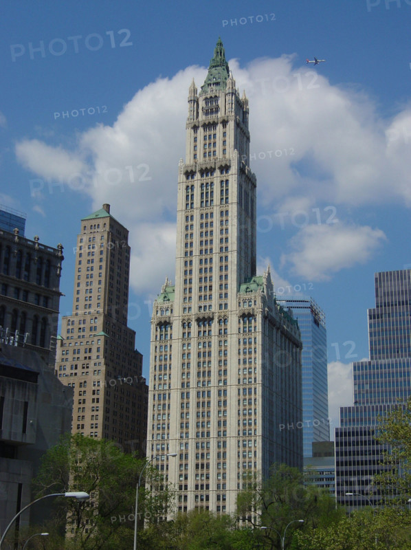 New-York (USA), Manhattan, Lower Manhattan, Woolworth Building