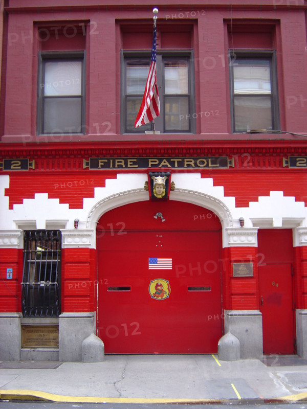 New-York (USA), Manhattan, caserne de pompiers "Fire Patrol"