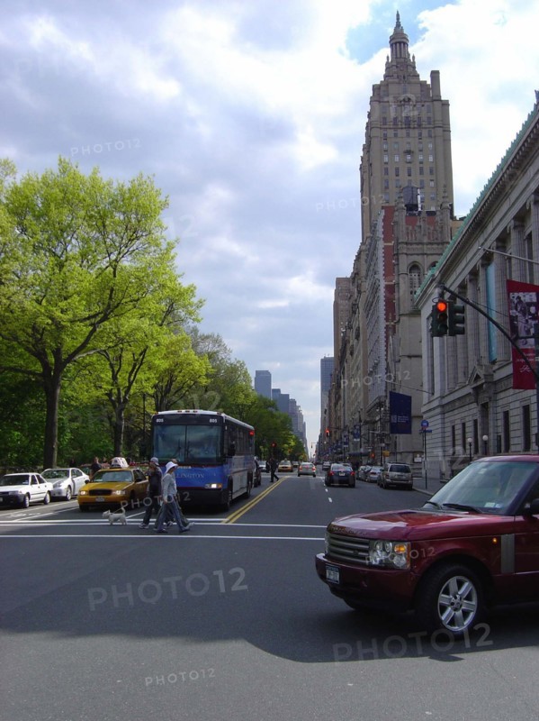 8e avenue et Central Park West à New-York